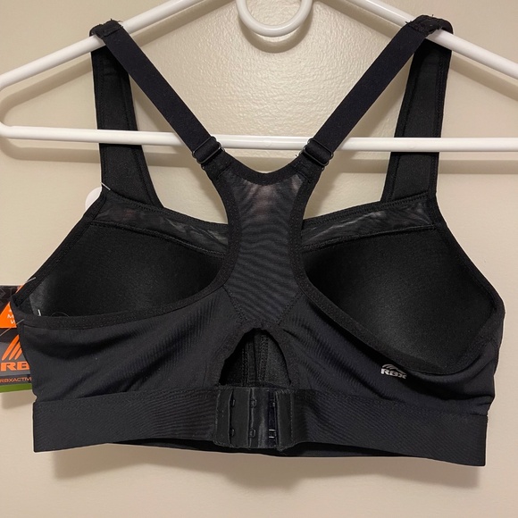 RBX Active Black Sports Bra size Large - Picture 3 of 10